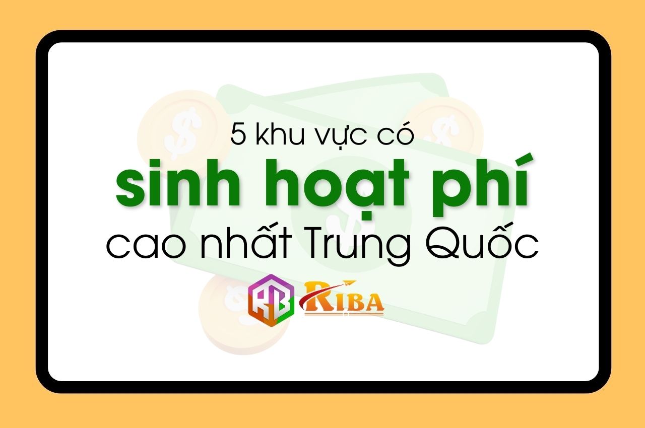 5 khu vuc co sinh hoat phi cao nhat trung quoc