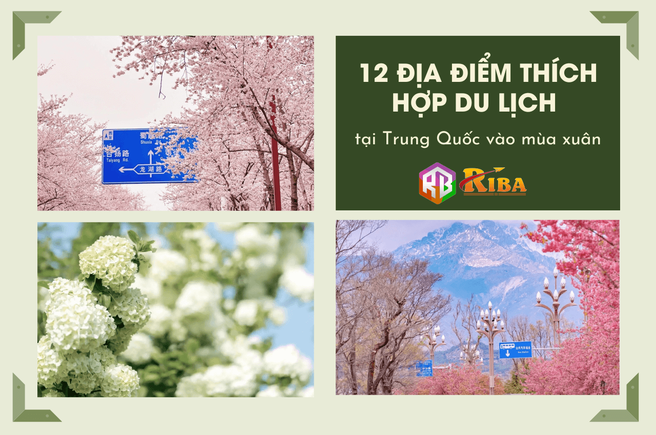 12 địa điểm thích hợp du lịch tại Trung Quốc vào mùa xuân